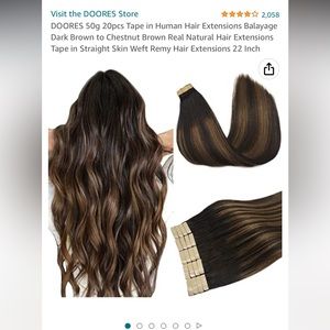 Tape in hair extensions brand new